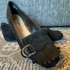 Audrey Brooke NEW suede flats